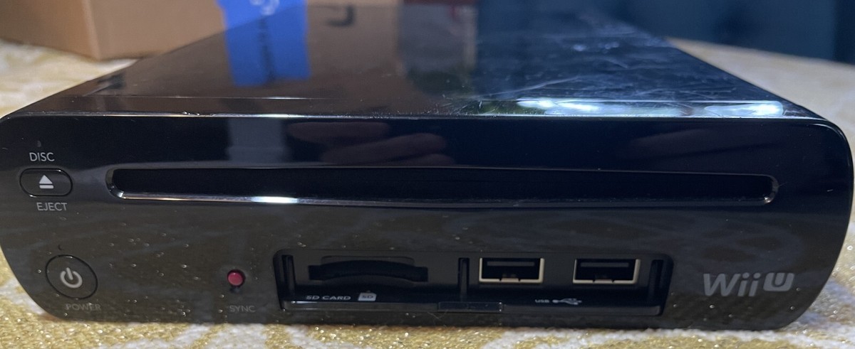 Wiiu黒32GB Amazon.com: Nintendo Wii U Console 32GB Basic Set - Black