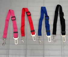Dog Safety Seat Belt For Car Adjustable Nylon Pet Seatbelt Car Leash Belt ForPet