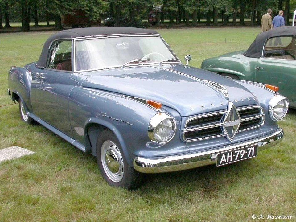 63F BORGWARD ISABELLA & L.K.W. LLAVE MALETERO PUERTA EN BLANCO AÑOS 50 modelos "B" "P" Código Foto 3 de 3