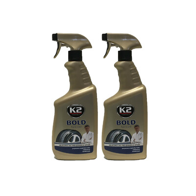 2x K2 Bold 700ml Reifen- und Gummipflege Reifenglanz Tiefenglanz
