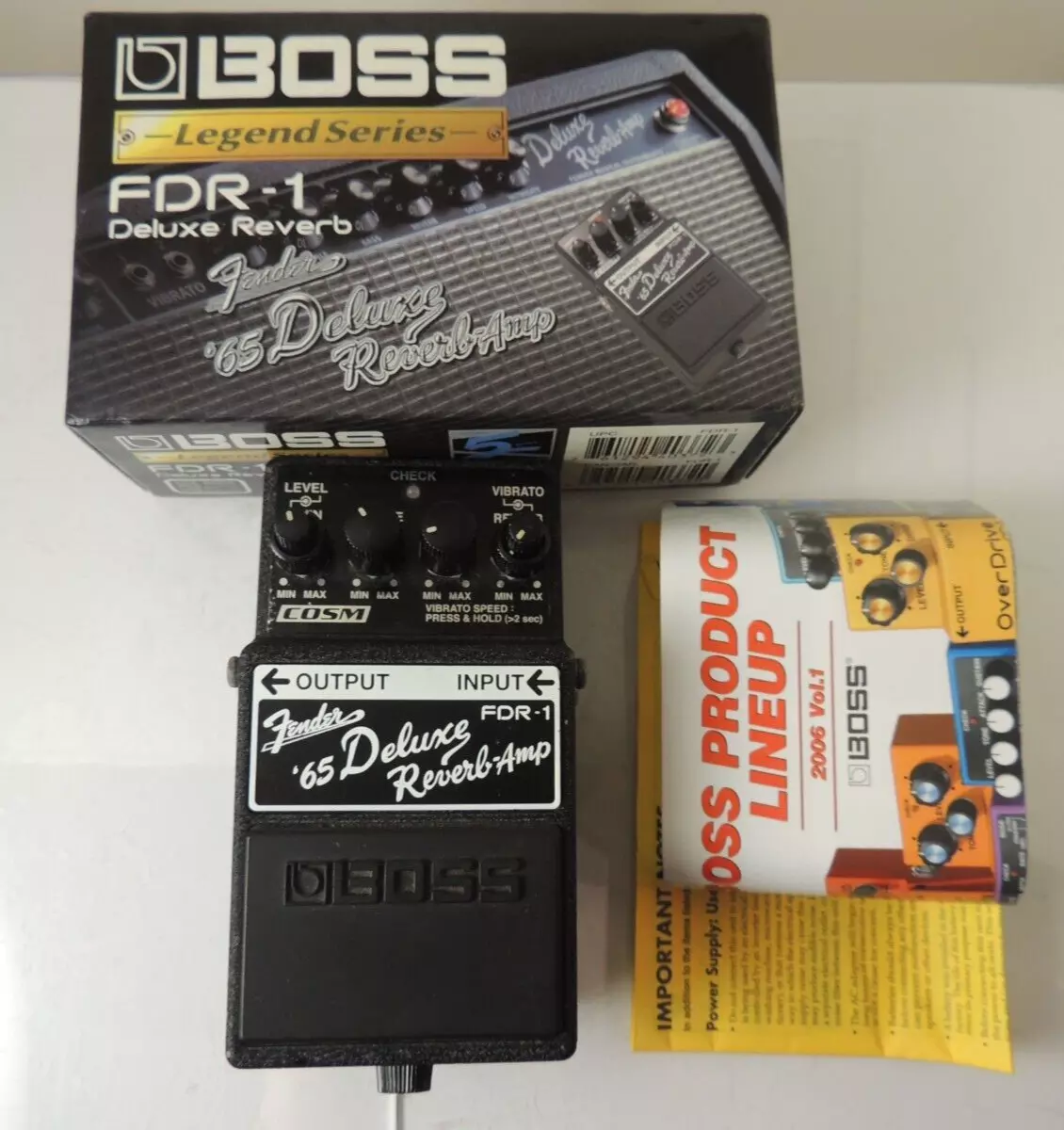 BOSS Legend Series FDR-1 Deluxe Reverb | forstec.com