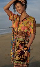 NWT ANTHROPOLOGIE Farm Rio Grazia Mini Dress SIZE XS Jungle