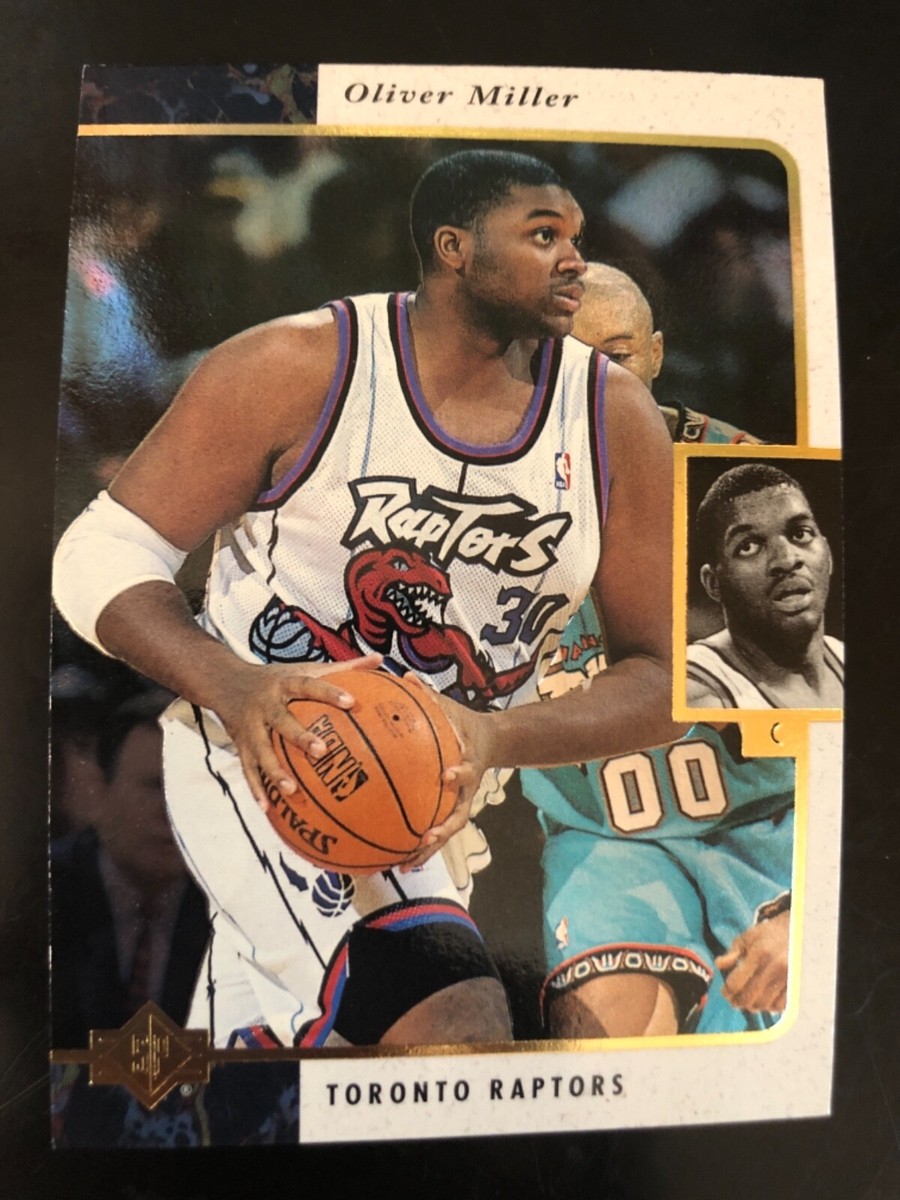 1995-96 UD SP #128 Raptors Oliver Miller Basketball Card