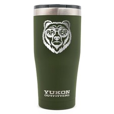 YUKON OUTFITTERS Freedom 20oz Olive Drab w/ Papa Bear Shades Tumbler MGYT20DGPB