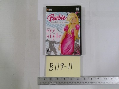 Barbie Fashion Show An Eye For Style PC DVD Game New Sealed E Rated Activision