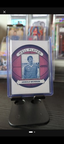 Arnold Muhren /9 Futera Well Played Manchester United Legend, Netherlands