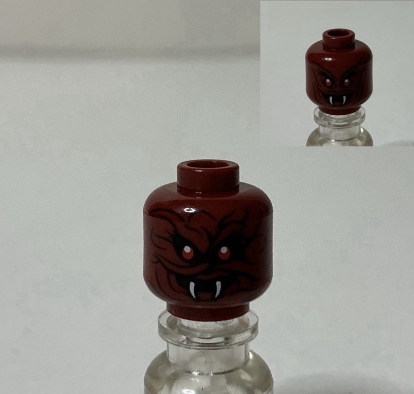 Genuine LEGO Ninjago General Machia Minifigure Head Part from