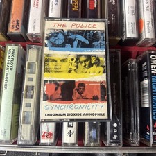 The Police 'Synchronicity' Cassette Tape with Case
