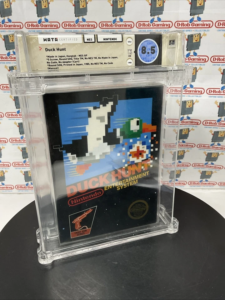 Duck Hunt Nintendo Early Hangtab Super Mario CIB VGA WATA CGC PSA NES UPGRADE IT - Image 2 of 4