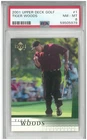 TIGER WOODS 2001 Upper Deck Golf Rookie RC PSA 9 GOAT