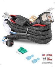 Wiring Harness 12v Nylon LED Light Bar Wiring Harness Kit with 40A 1 Lead
