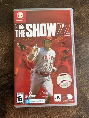 New ListingSan Diego Studio MLB The Show 22 Nintendo Switch Game NTSC-U/C E