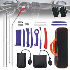 Outdoor Car Repair Kits 24 pcs Puller Car Lockout Kit Interior Disassembly Tool