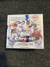 2024 Topps Chrome Baseball Logofractor Edition Box Factory Sealed
