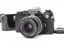  Exc 3 Nikon FE Black 35mm Film Camera Ai-s Nikkor 35mm f/2.8 Lens  From Japan