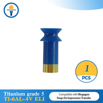 Snap-On Impression Transfer Closed Tray for MU Abutment Fits to Megagen D4.8