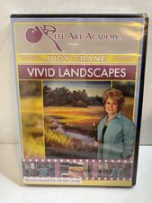 Reel Art Academy Training DVD Vivid Landscapes Oils Judy Crane New