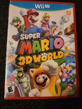 Super Mario 3D World Nintendo Wii U 2013 No Manual