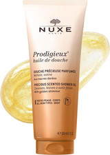 Prodigieux Shower Oil 200Ml, Golden Pearly Shower Oil, Gently Cleanses & Leaves