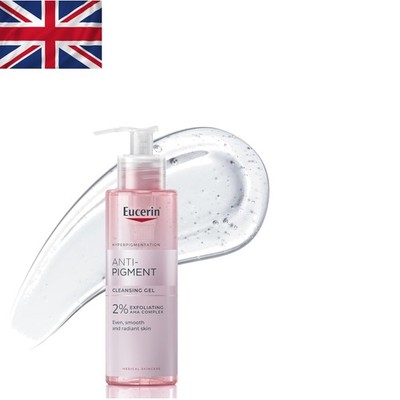 Sanftes 200ml Eucerin Anti-Pigment Reinigungsgel für alle Hauttypen - Peeling