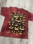 The Mountain Halloween Jack O Lantern Re Tie Dye XL Tshirt