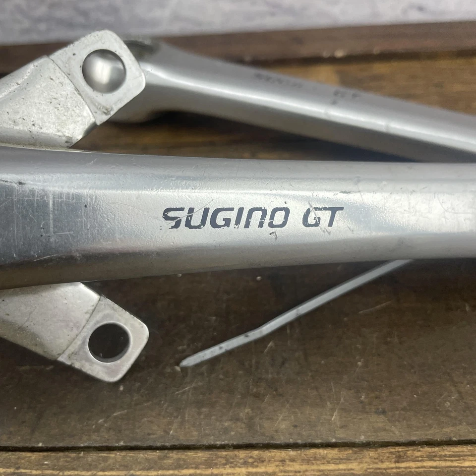 Vintage Sugino GT Crankset 165 mm Old School BMX 110BCD 5-Bolt Japan - Image 4 of 4