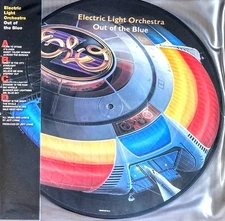 ELECTRIC LIGHT ORCHESTRA - OUT OF THE BLUE - PICTURE DISC VINYL 2-LP SET " NEW "
