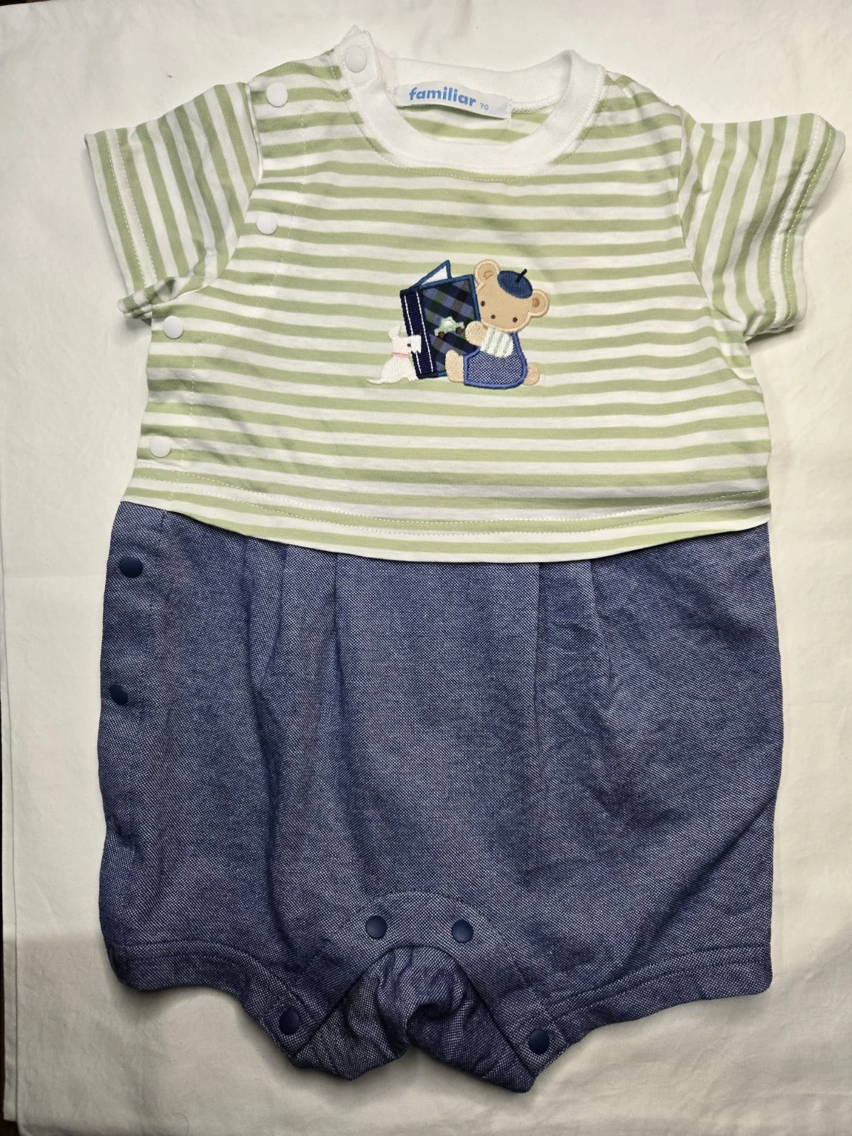 Japanese familiar (brand) baby boy clothes size 70cm (6-12month old)
Opens in a new window or tab