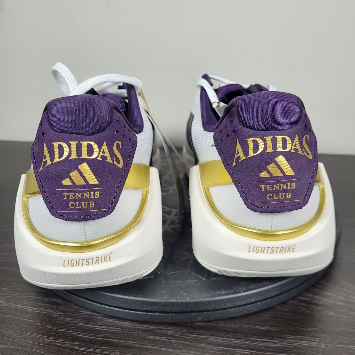 Adidas adizero Ubersonic 5 M NM JQ3778 Men\'s 7 White Purple & Gold New NiB adidas ADIZERO Ubersonic 5 Men main image 4