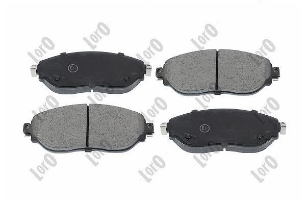 Abakus Bremsbelagsatz, Scheibenbremse Vorderachse U.A. FüR Fiat, Opel, Renault-image