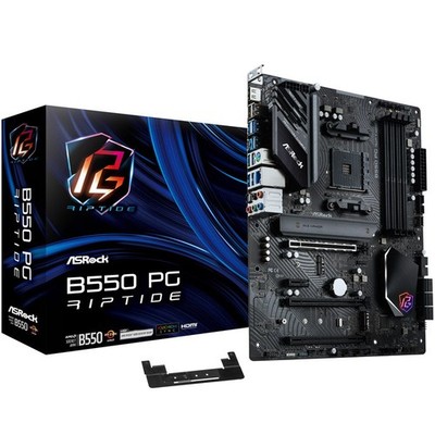 ASRock Am4 B550 Pg Riptide Motherboard AMD Socket AM4 90-MXBGH0-A0UAYZ