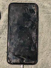 Damaged Apple iPhone A1778 7 4.7" Smartphone Cracked Screen FOR PARTS