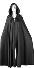 Saint Laurent YSL Rive Gauche black cape