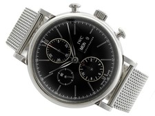 HERRENUHR IWC PORTOFINO CHRONOGRAPH 42MM STAHL AUTOMATIK REF. IW391010