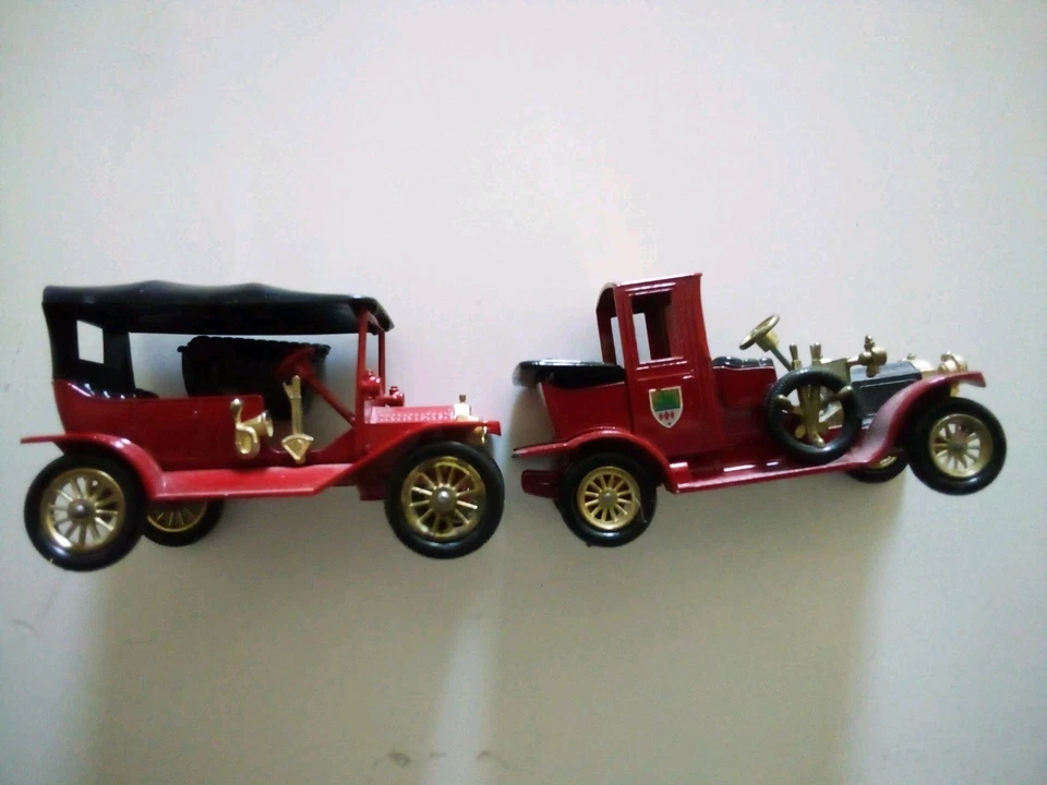 复古火柴盒 Lesney Models Of Yesteryear No. Y-1&11,批量2,二手 — 第 2/3 张图片