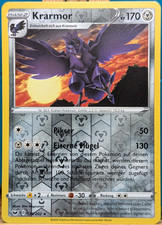 POKEMON - Schwert & Schild - Krarmor - 135/202 - REVERSE HOLO - deutsch