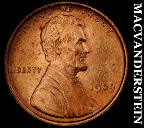 1909 Lincoln Cent- Super Choice Gem Brilliant Uncirculated++++ Luster#J2224
