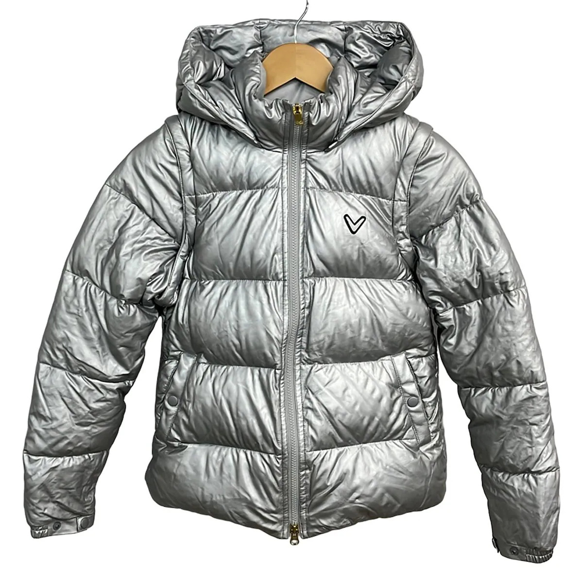 CALLAWAY - Silver Women's Down Jacket - image 1