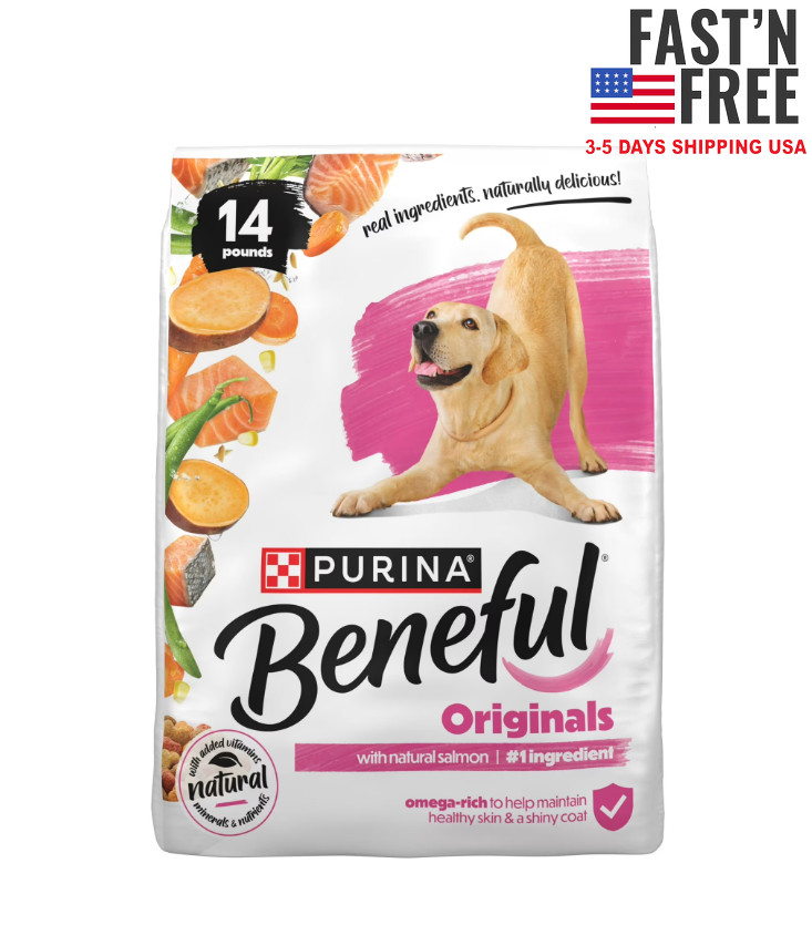 Purina Beneful Originals with Natural Salmon Natural Dry Dog