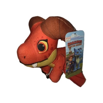 NWT How to Train Your Dragon Rescue Riders Aggro Plush 7  Red Toy Factory