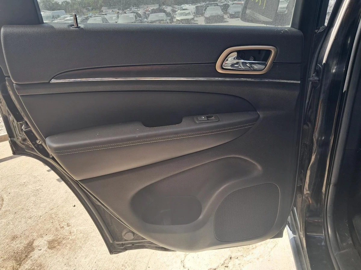 USDGIW 4 Stks/set Binnen Interieur Deurklink Voor Jeep Voor Grand Voor Cherokee 2005-2011 Grijs Chrome Achter Links Rechts 4 Deuren Interieur Binnen Deurklink