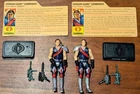 GI JOE Cobra NM/M Tomax & Xamot 2008 V6 Complete, File Cards Crimson Guard Twins