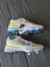 Nike Force Trout 9 Pro Metal Baseball Cleats Mens Size 7.5 Fresh Pack FQ7941-100