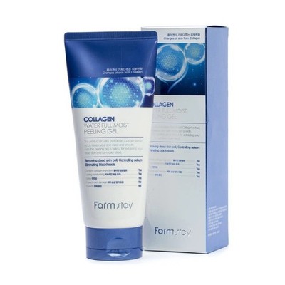[FARM STAY] Collagen Water Full Moist Peeling Gel - 180ml / US Seller