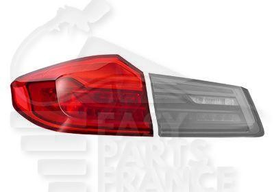 Feu arrière-gauche extérieur LED BMW S5 G30 G31 phase 1 de 02/17