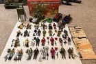 Gi Joe Vintage Collectible Action Figure Lot Of 34 1982-1985 With Accessories