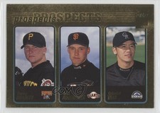 2001 Topps Prospects Gold /2001 Kurt Ainsworth Chin-Hui Tsao Bobby Bradley 0u0