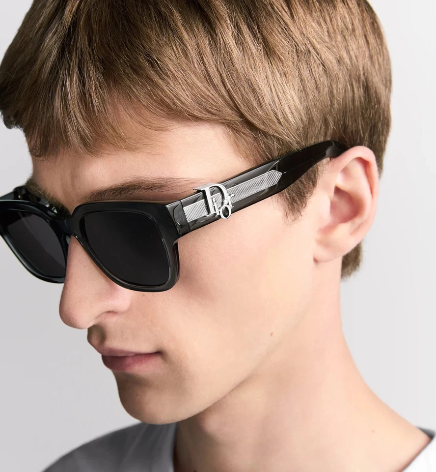 Dior DiorOblique S1I Black Sunglasses - Image 2 of 4
