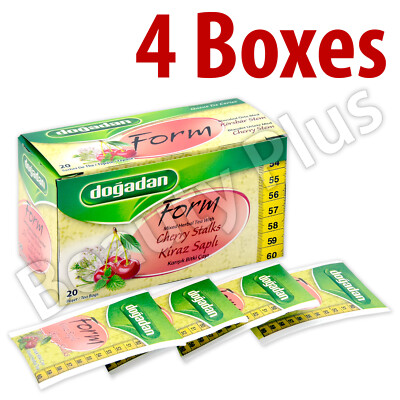 Form Cherry Stiel Teebeutel Instant Dogadan (4 Boxen x 20 Beutel)