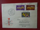 G 3447 SWITZERLAND 1949 Centenary Transport  FDC TO HOLLAND